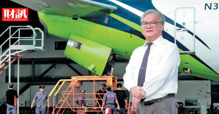 盧天麟目標將亞航升級成台灣航太產業關鍵供應商。（圖／陳俊松攝，以下同）