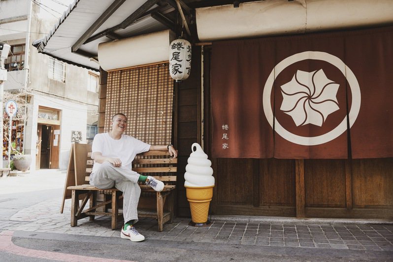 中華文化總會將在9月前進日本東京舉辦文化祭「TAIWAN PLUS 2023台日一起」，共逾百組台灣品牌將參展，包含台南冰淇淋名店「蜷尾家」。（文總提供）