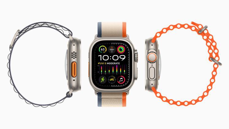 Apple Watch Ultra 2搭載全新S9 SiP晶片，效能與性能都大幅提升。圖／蘋果提供