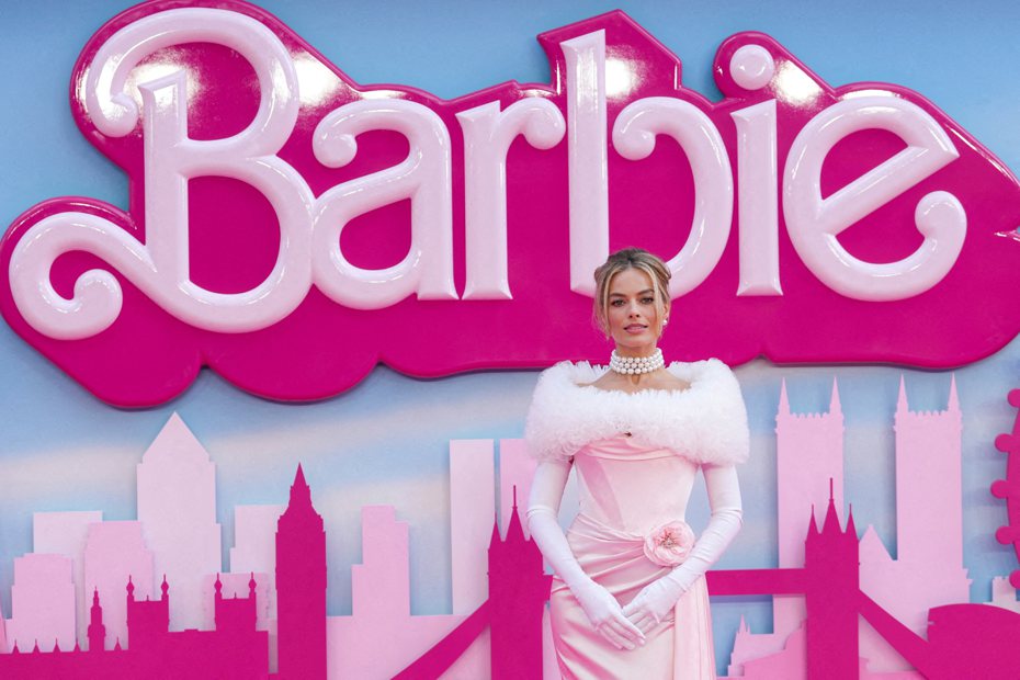 瑪格蘿比因為「Barbie芭比」狂賣，變成今年最風光的票房巨星。（路透資料照片）