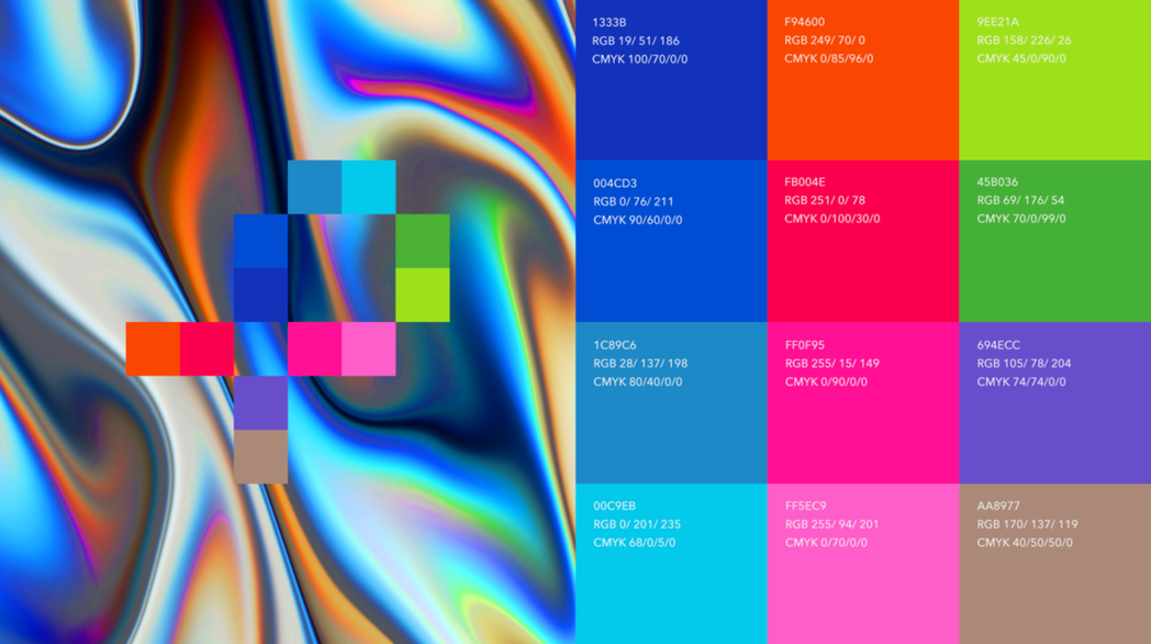 繽紛版（Chromatics）色彩計畫為品牌注入活水與生命力｜圖片提供：白輻射影...