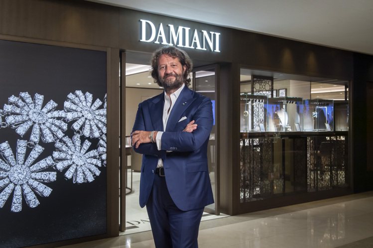 DAMIANI集團全球總裁Guido Grassi Damiani。圖／台灣戴美安妮提供