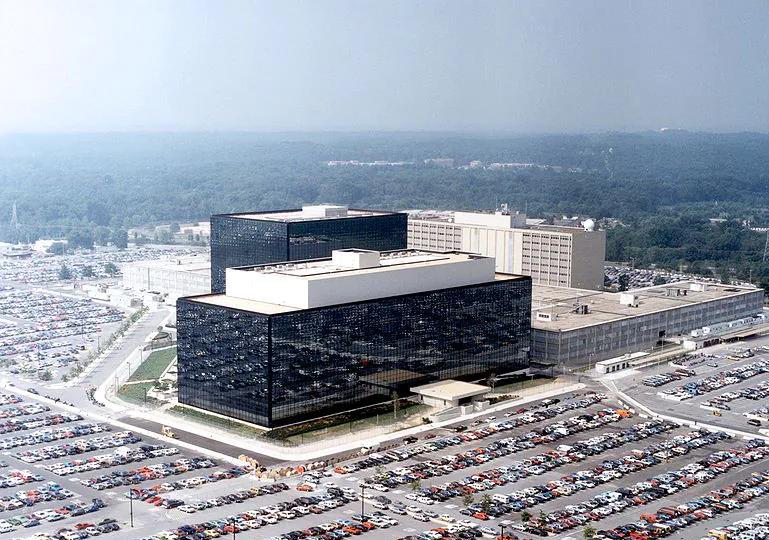 美國國家安全局（NSA）總部。   取自大陸國安部微信號