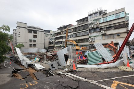台北基泰大直坍塌案引發各界討論。 圖／聯合報系資料照片