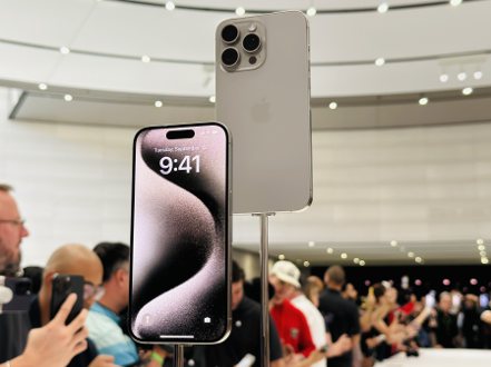 iPhone 15於9月22日開賣。記者黃筱晴／攝影