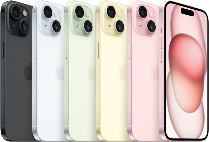 平價版iPhone 15系列則以粉色最夯，再來6.7吋的iPhone 15 Pl...