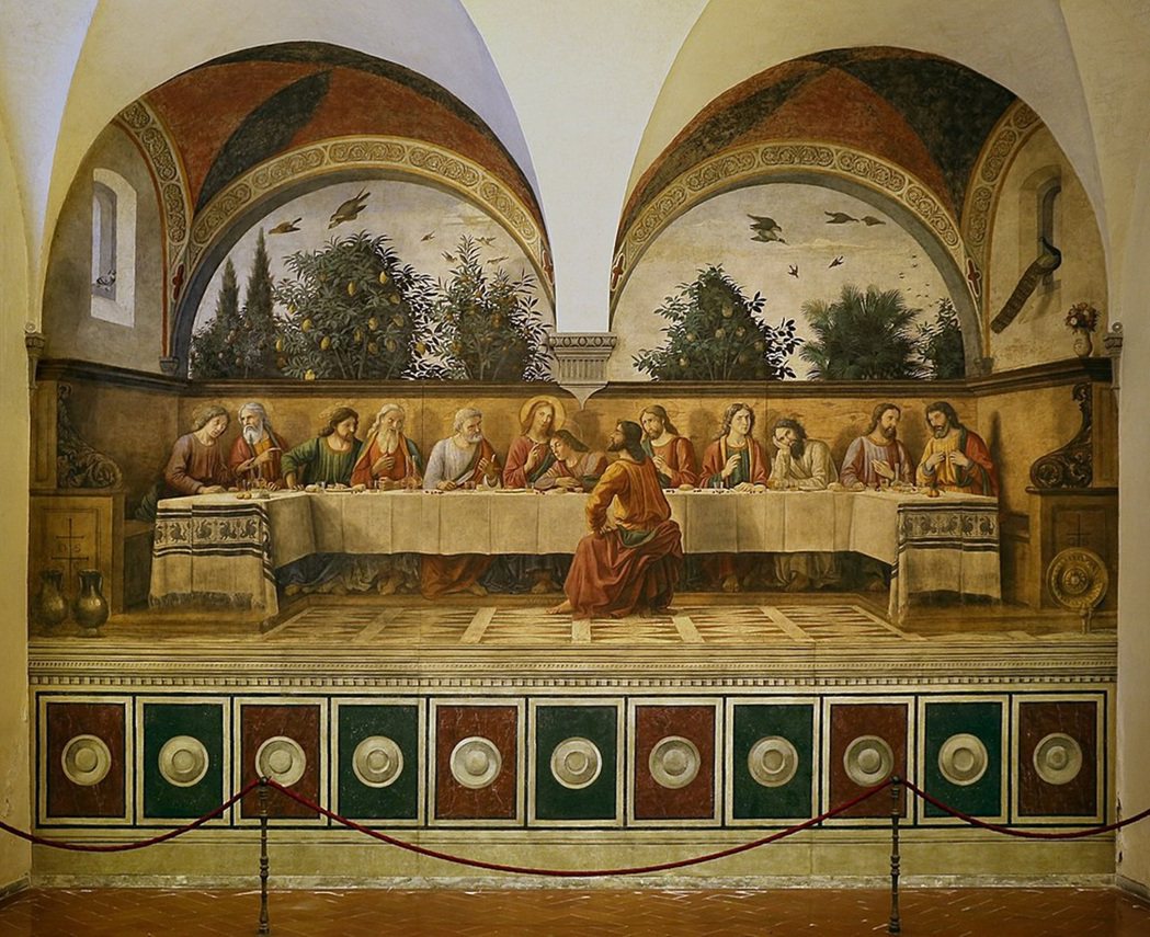 1480年多梅尼科·吉蘭戴歐 (Domenico Ghirlandaio)最後的...