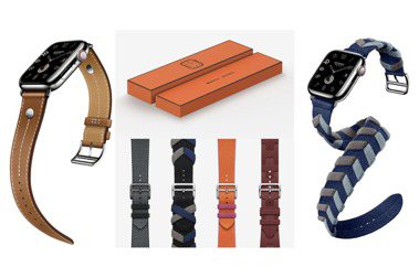 Apple Watch Hermès 9系列錶帶，以愛馬仕傳統編織工藝延續品牌馬術核心。圖｜Apple、愛馬仕