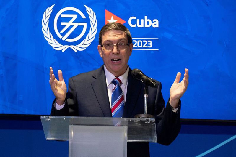 古巴外交部長表示，哈瓦那駐華盛頓大使館昨晚遭1名男子投擲2枚汽油彈，並稱這起事件屬於「恐怖攻擊」。法新社資料照