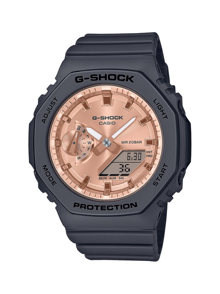 G-SHOCK WOMEN系列GMA-S2100MD-1A腕表，3,900元。圖／CASIO提供