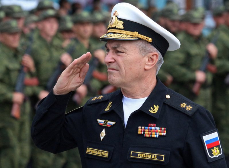 俄羅斯黑海艦隊司令索科洛夫。路透