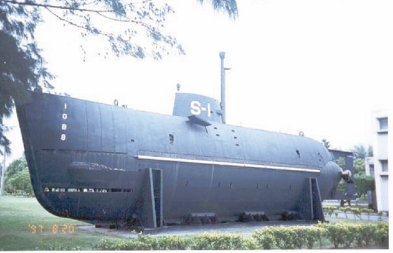 海軍左營基地水星營區的海蛟艇S-1號，當年是中義合作生產兩艘，成立武昌艇隊，卻被美國暗中阻擾。高凌雲／攝影