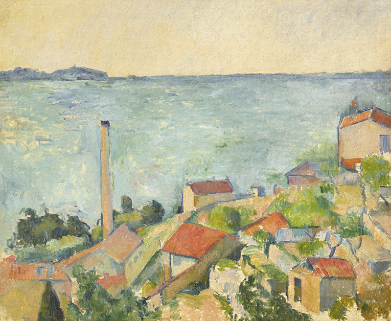 保羅塞尚，《La mer à l'Estaque》，約1878-79年作，估價約300萬美元（約9,700萬元台幣）起。