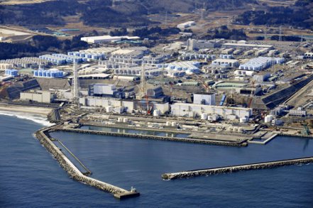日本東京電力公司福島第一核電廠。美聯社