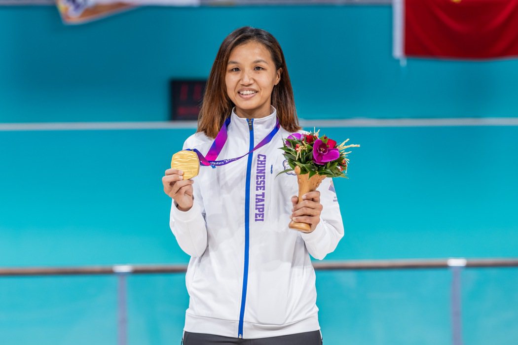 李孟竹連續兩屆亞運都留下金牌紀錄。記者季相儒／攝影