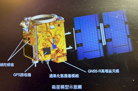 我國第一枚自製氣象衛星「獵風者」（Triton）將於本周六（7日）發射升空，整顆衛星包含酬載共有82%是由台灣研發製造。 （圖／國家太空中心提供）