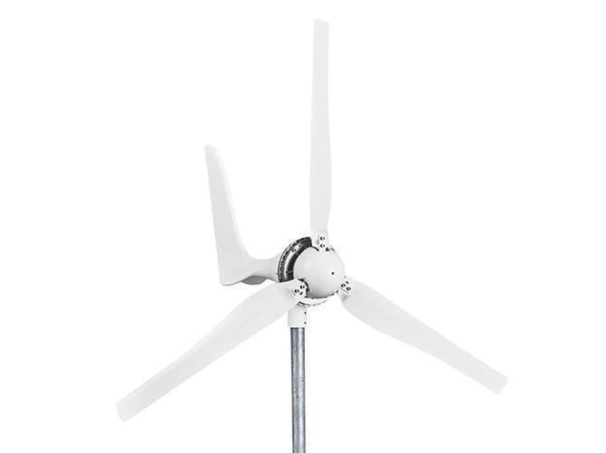 元皓能源的「DB-1500｣專業級水平式1500W風力發電機，屬於微風啟動的高效...