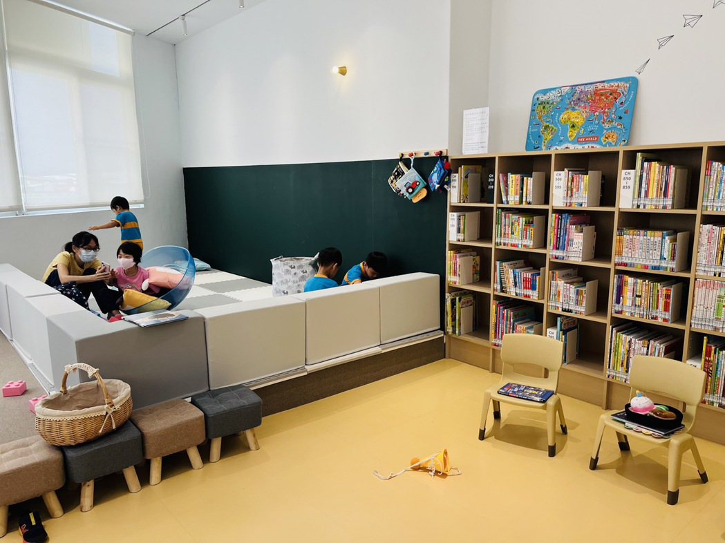 特別的是，還設有0到6歲的幼兒閱讀區，提供不同族群與年齡層閱讀。記者郭政芬／攝影