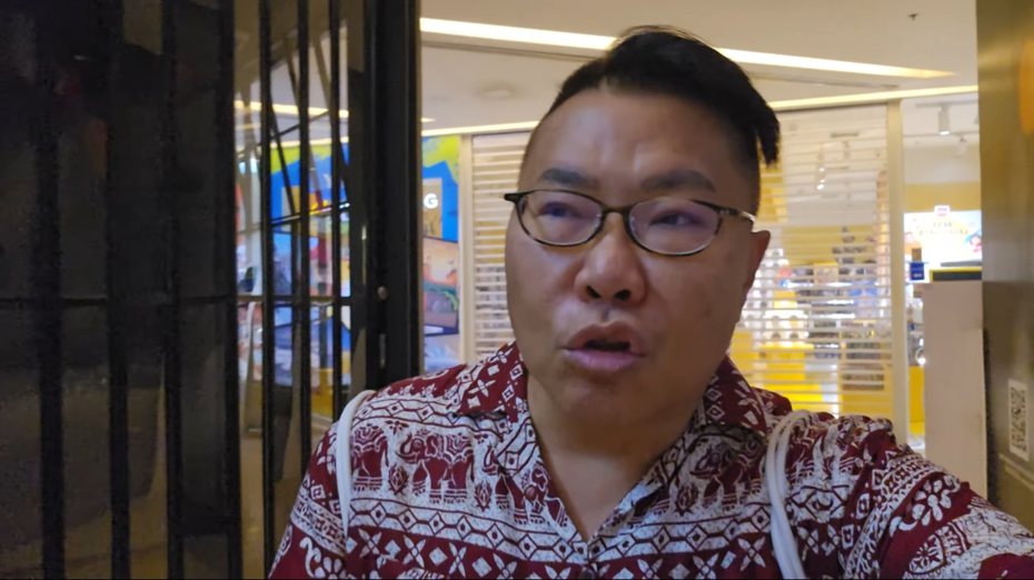 香港旅遊YouTuber胡慧冲遇上泰國曼谷購物中心槍擊案。 圖／擷自YouTube