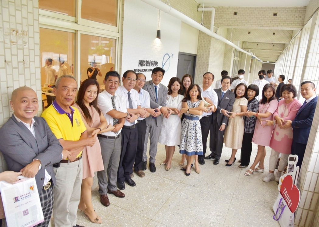 泰北國際教育基地正式揭牌啟用。 泰北高中／提供