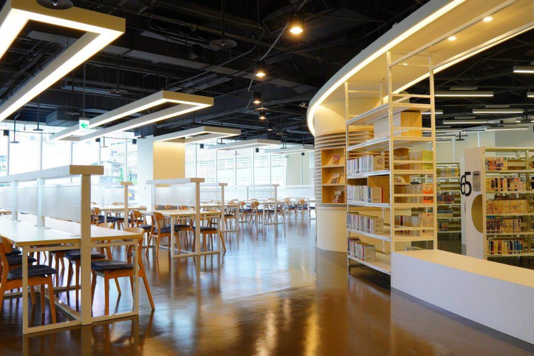 圖書館改造 新店分館。圖／新北市政府文化局提供