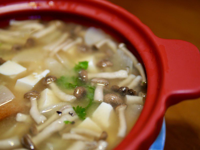 🔺 鴻喜菇蘿蔔味噌湯 /素食