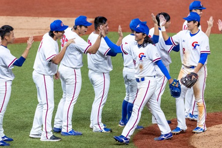 杭州亞運棒球項目進入超級循環賽，中華隊首戰中國大陸隊。 記者季相儒／攝影