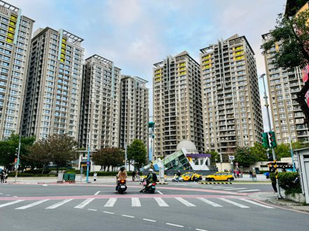 蘆洲街景圖。記者游智文攝影