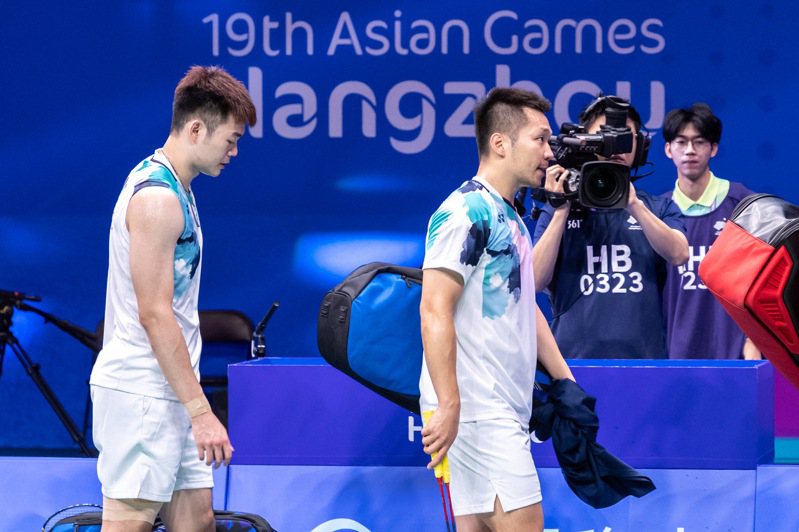 李洋和王齊麟4強賽不敵南韓組合，收穫銅牌。 記者季相儒／攝影