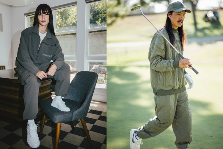 TaylorMade Golf再度與UNITED ARROWS合作，找來深造型師笹川陽介監製規劃推出聯名高爾夫球服飾，創造出人們「想要的日常高球風格」。圖／TaylorMade Golf提供