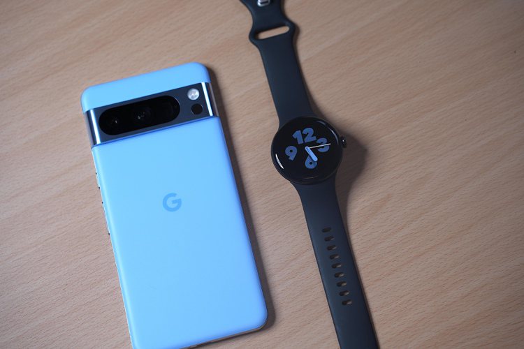 Google Pixel 8、Pixel 8 Pro以及Pixel Watch 2今日正式開賣。記者黃筱晴／攝影