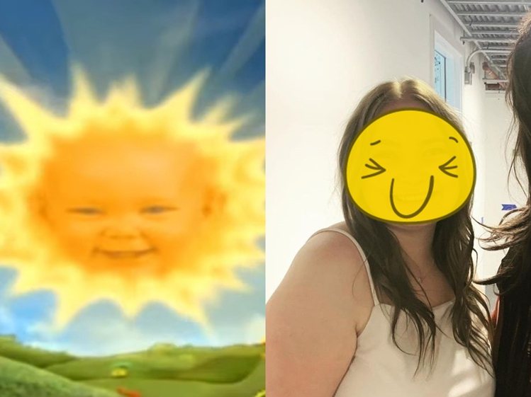 《天線寶寶》的太陽嬰兒潔絲。圖／IG、YouTube