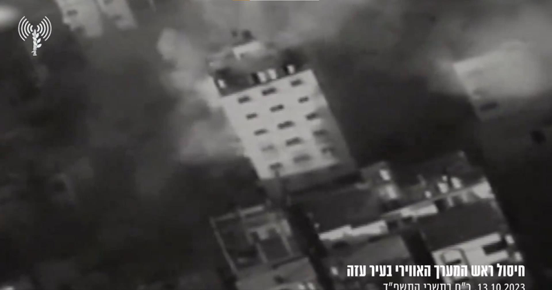 以色列14日聲稱於一場夜間空襲行動中擊斃一名哈瑪斯高階成員。截自推特