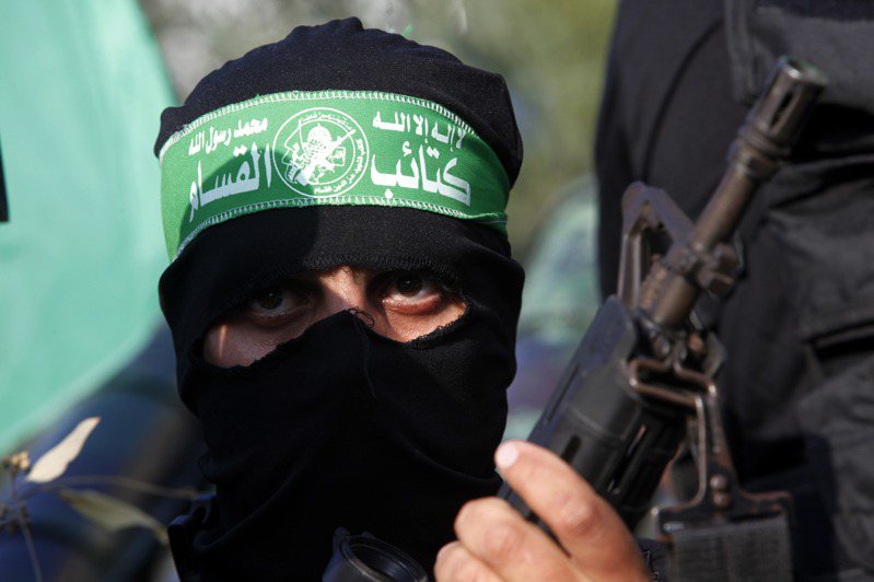 巴勒斯坦武裝團體哈瑪斯旗下卡薩姆旅成員。美聯社