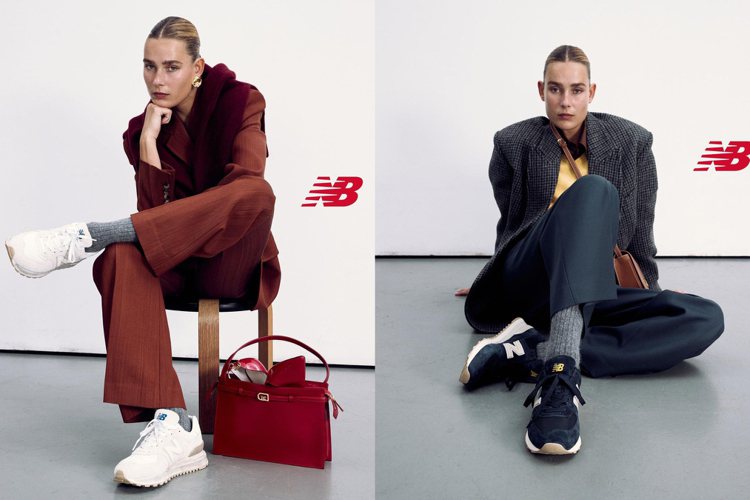 New Balance找來韓國人氣設計師品牌Recto合作，以80和90年代的經典款式為靈感，重新詮釋574系列鞋。圖／摘自Recto instagram