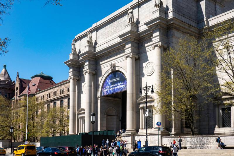 紐約的美國自然史博物館（如圖）上周改變館藏辦法，將把目前公開展示的所有人類遺骸下架。路透 / Alamy
