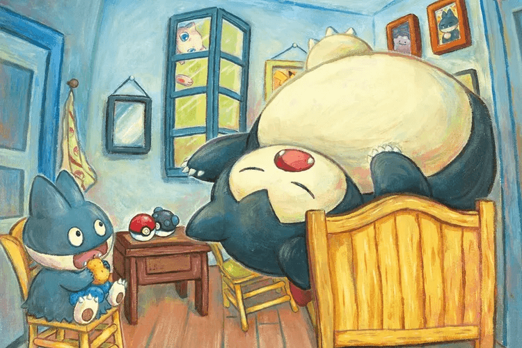 Munchlax & Snorlax inspired by The Bedro...