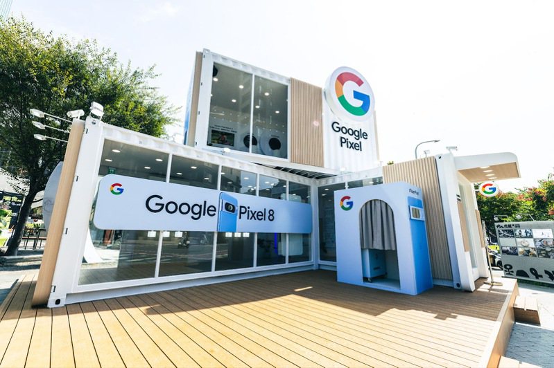 Google首次在台展出Google Pixel產品體驗空間。Google台灣／提供