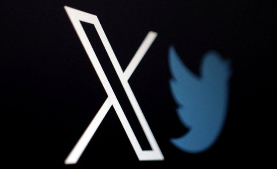 X（舊名推特）的「社群註記」功能，正在讓廣告主投放廣告的速度變緩慢。 路透社