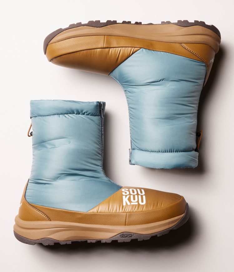 The North Face的SOUKUU系列羽絨靴款，9,880元。圖／The...