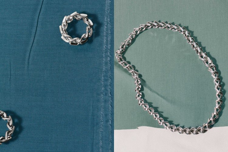 Tiffany & Co.蒂芙尼宣布推出全新純銀珠寶系列Tiffany Forge。圖／Tiffany提供