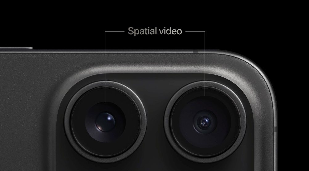 具備拍攝3D空間影像能力，可支援Apple Vision Pro。圖｜Apple