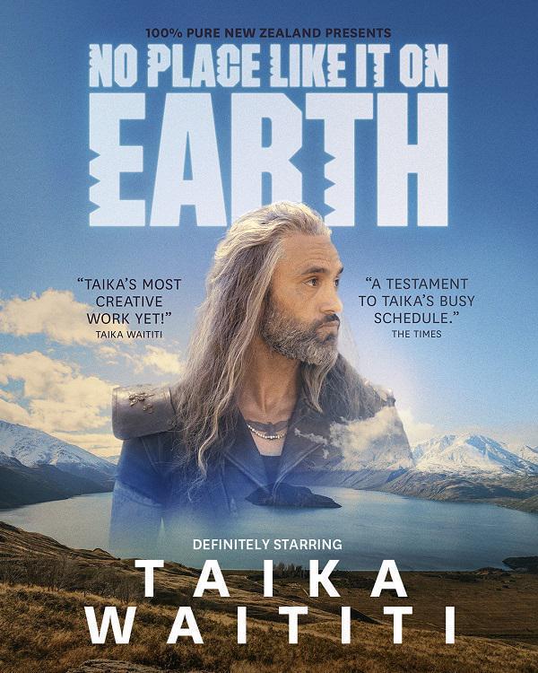 紐西蘭觀光局宣傳片《世間無與倫比的地方》海報。 圖片／紐西蘭觀光局提供