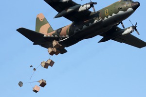 空投不亂投／國軍採購精準空投系統 降落傘配GPS防止物資被敵軍撿走