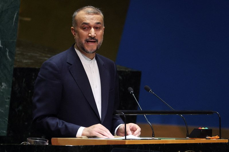 伊朗外交部長阿卜杜拉希揚26日在聯合國大會第十屆緊急特別會議續會發表講話。路透