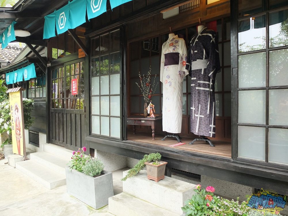 ▲其中一棟日式老屋可提供日本和服租借服務，換上和服體驗濃濃的日式風味吧！