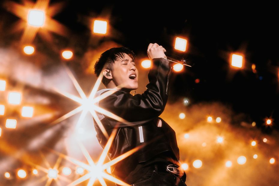 周湯豪在One Love Asia Festival音樂節一連帶來11首經典歌曲。圖／IMC Live Global提供