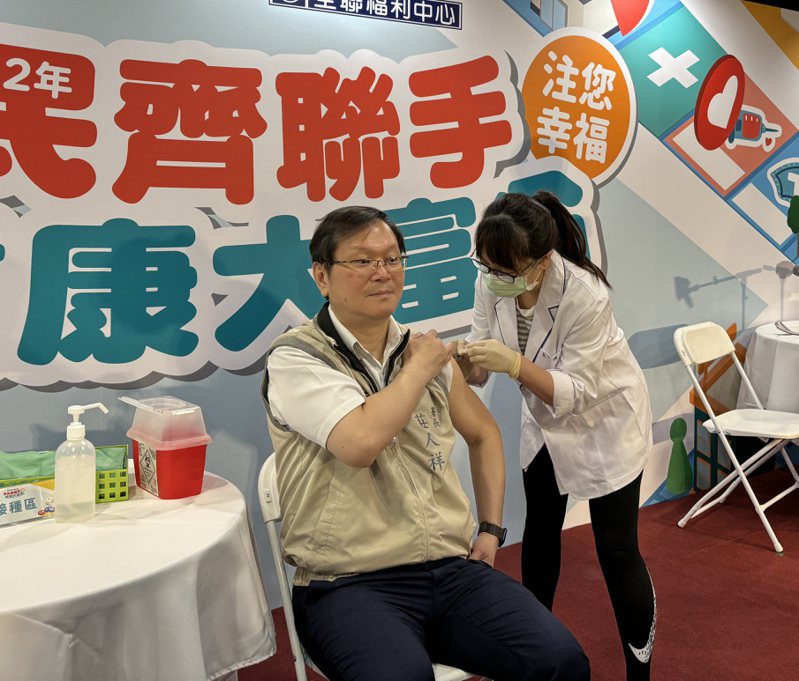 公費流感今開放第二階段接種。記者李青縈／攝影
