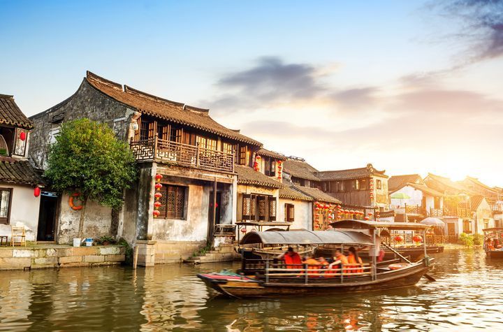 ▲西塘古鎮是吳越文化發祥地之一。　圖：shutterstock／來源