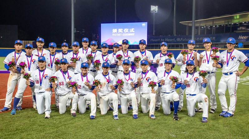 最新男子棒球排名，中華隊在亞運奪銀排名仍維持第5。 聯合報系資料照